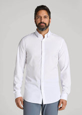 Traveler Stretch Dress Shirt in White