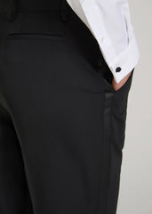 Tuxedo Pants for Tall Men in Black