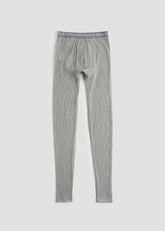 LJ&S Long Thermal Underwear for Tall Men in Grey Mix - Bottoms for Tall Men
