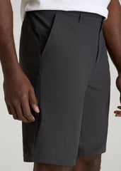 Traveler Chino Short 2.0 for Tall Men in Iron Grey