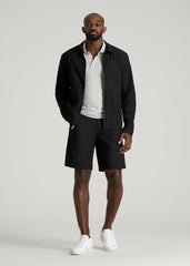 Traveler Chino Short 2.0 for Tall Men in Black