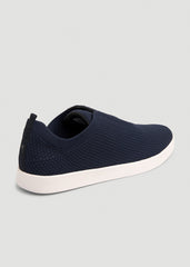 Lightweight Knit Sneakers for Tall Men in Navy