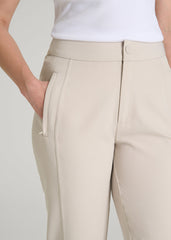 Traveler Tapered Fit Pant for Tall Women in Drywall Tan