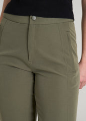 Traveler Tapered Fit Pant for Tall Women in Olive