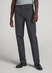 J1 STRAIGHT Leg Chinos for Tall Men in Iron Grey