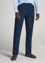 J1 STRAIGHT Leg Chinos for Tall Men in Marine Navy