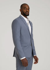 Suit Jacket for Tall Men in Blue Slate
