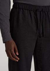 Pajama Pants for Tall Men in Charcoal Mix
