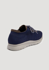 Knit Running Shoes for Tall Men in Navy