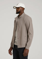Motion Bomber Jacket for Tall Men in Portobello