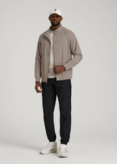 Motion Bomber Jacket for Tall Men in Portobello