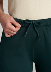 Wearever Fleece Relaxed Sweatpants for Tall Women in Emerald