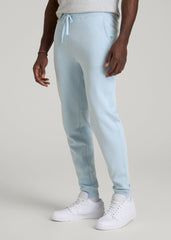 Wearever 2.0 Fleece Joggers for Tall Men in Ice Blue