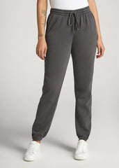 Wearever Fleece Regular Fit Sweatpants for Tall Women in Charcoal