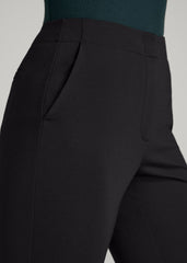 SLIM-Fit Dress Pants for Tall Women in Black