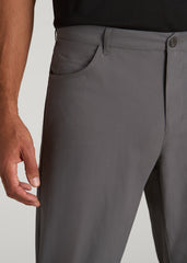 TAPERED-FIT Traveler Pants for Tall Men in Charcoal