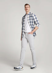 TAPERED-FIT Traveler Pants for Tall Men in Light Grey