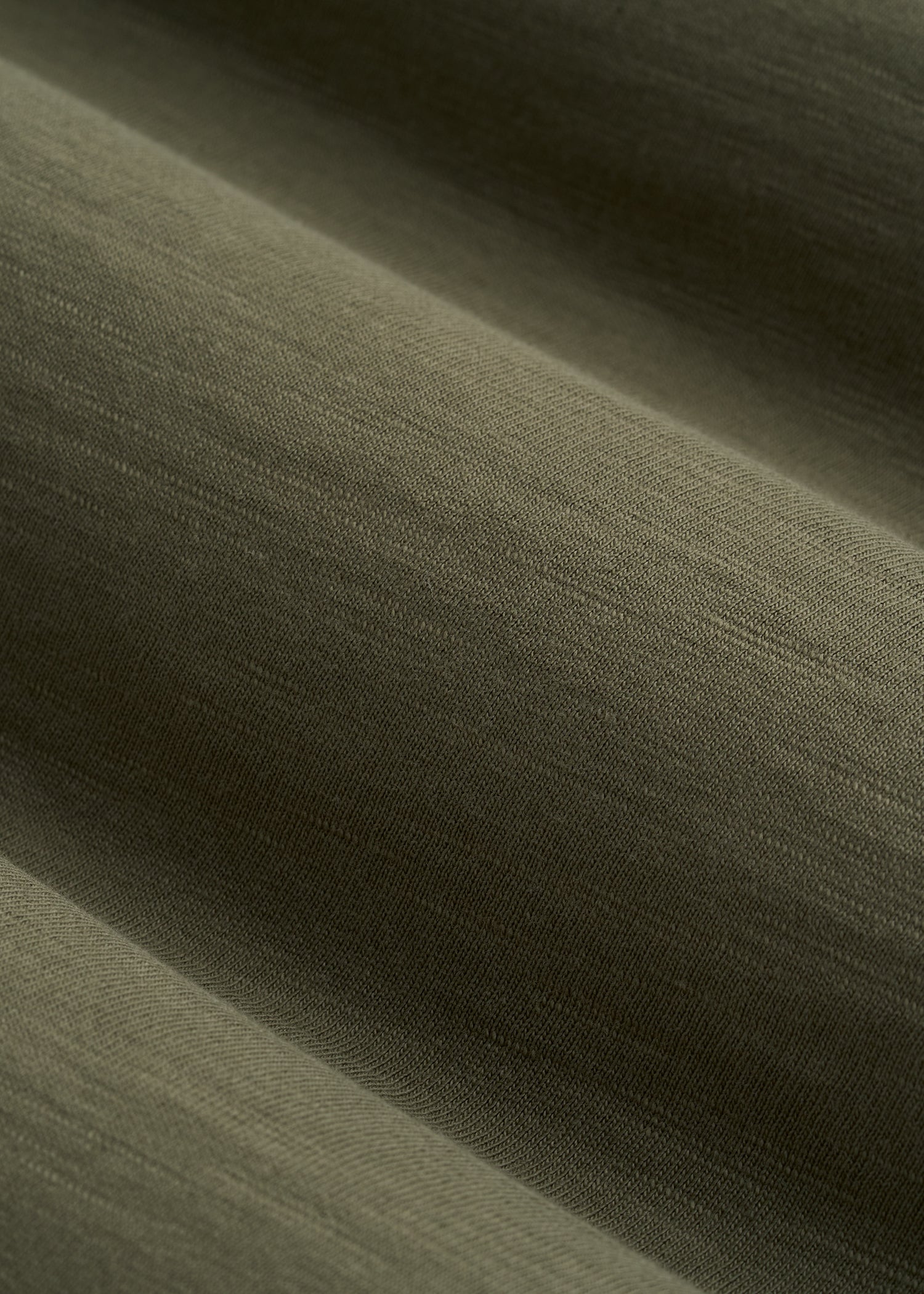 REGULAR-FIT Slub Tee for Tall Men in Olive