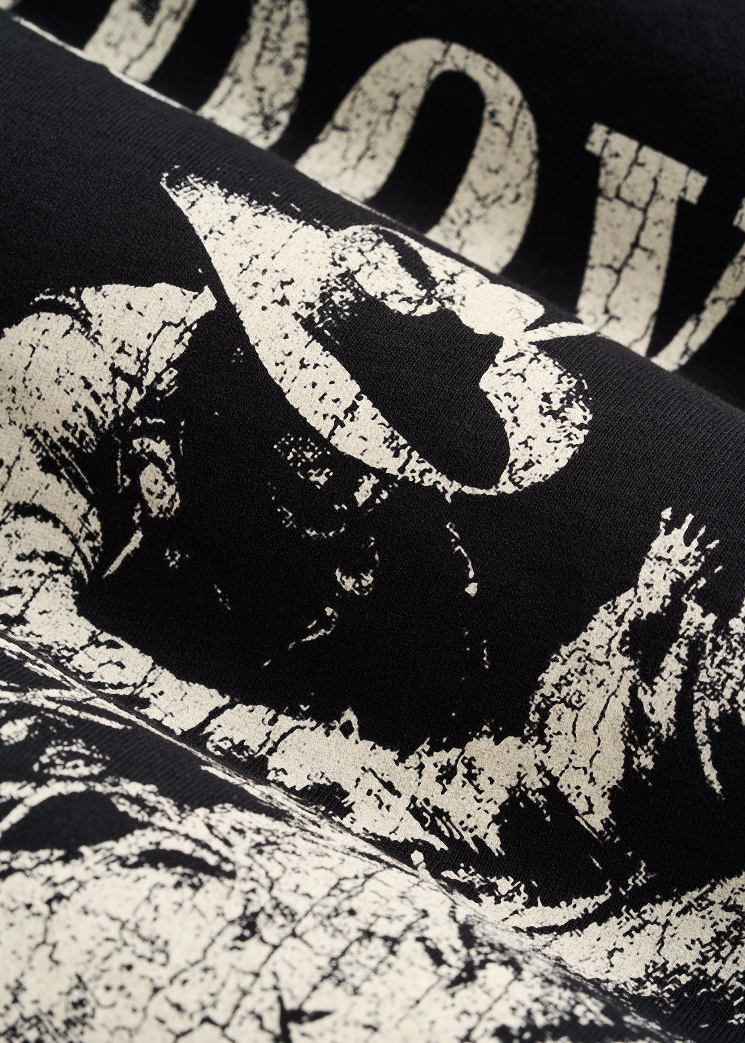 Rodeo Graphic Tee for Tall Men in Black