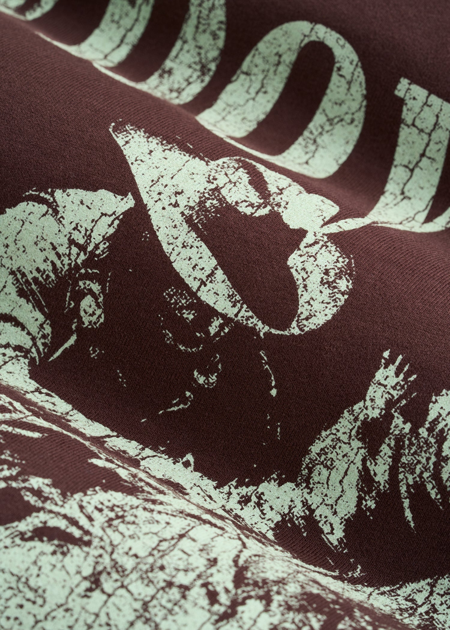 Rodeo Graphic Tee for Tall Men in Brown