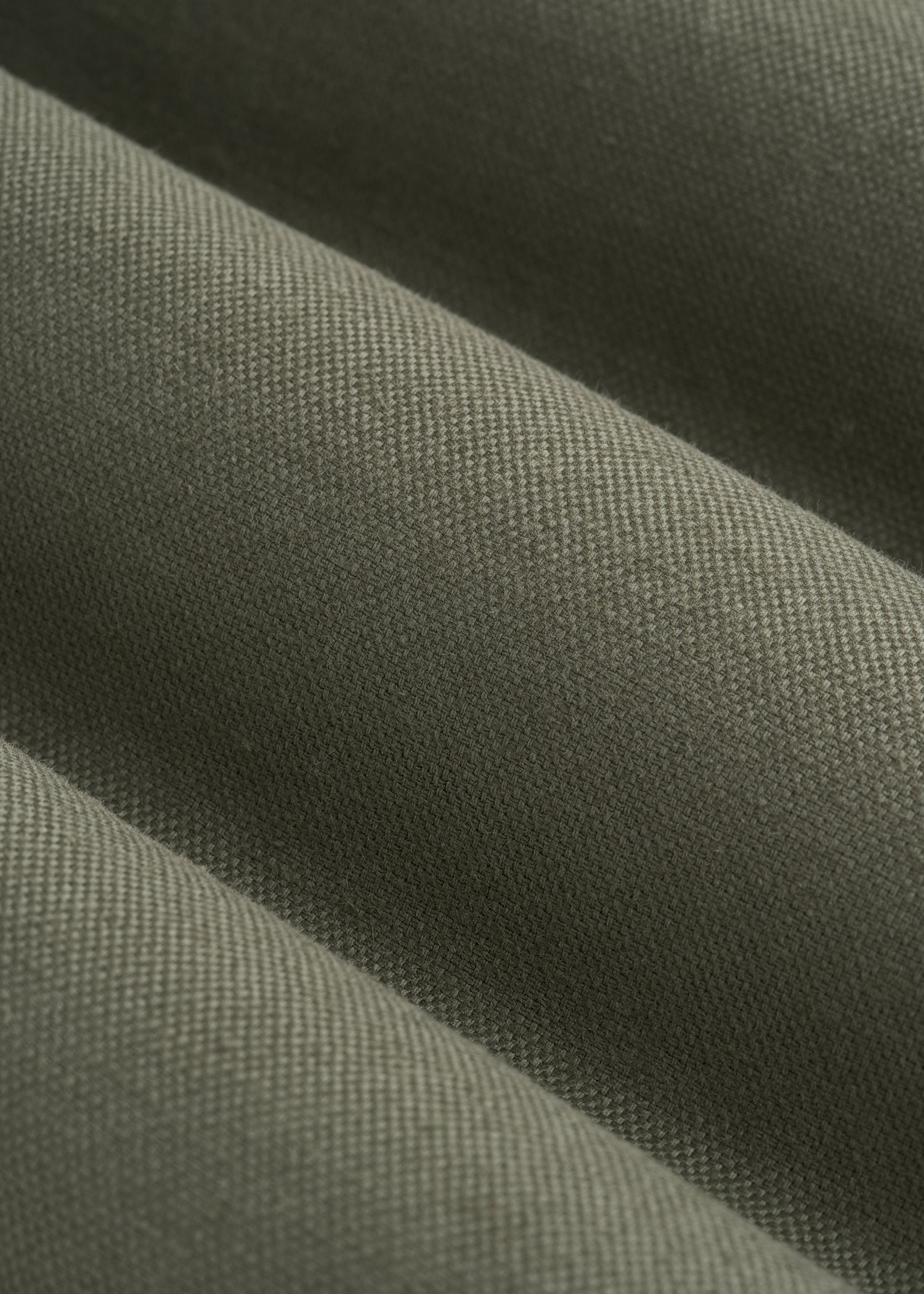 Stretch Cotton Linen Blend Pull-On Pants for Tall Men in Olive