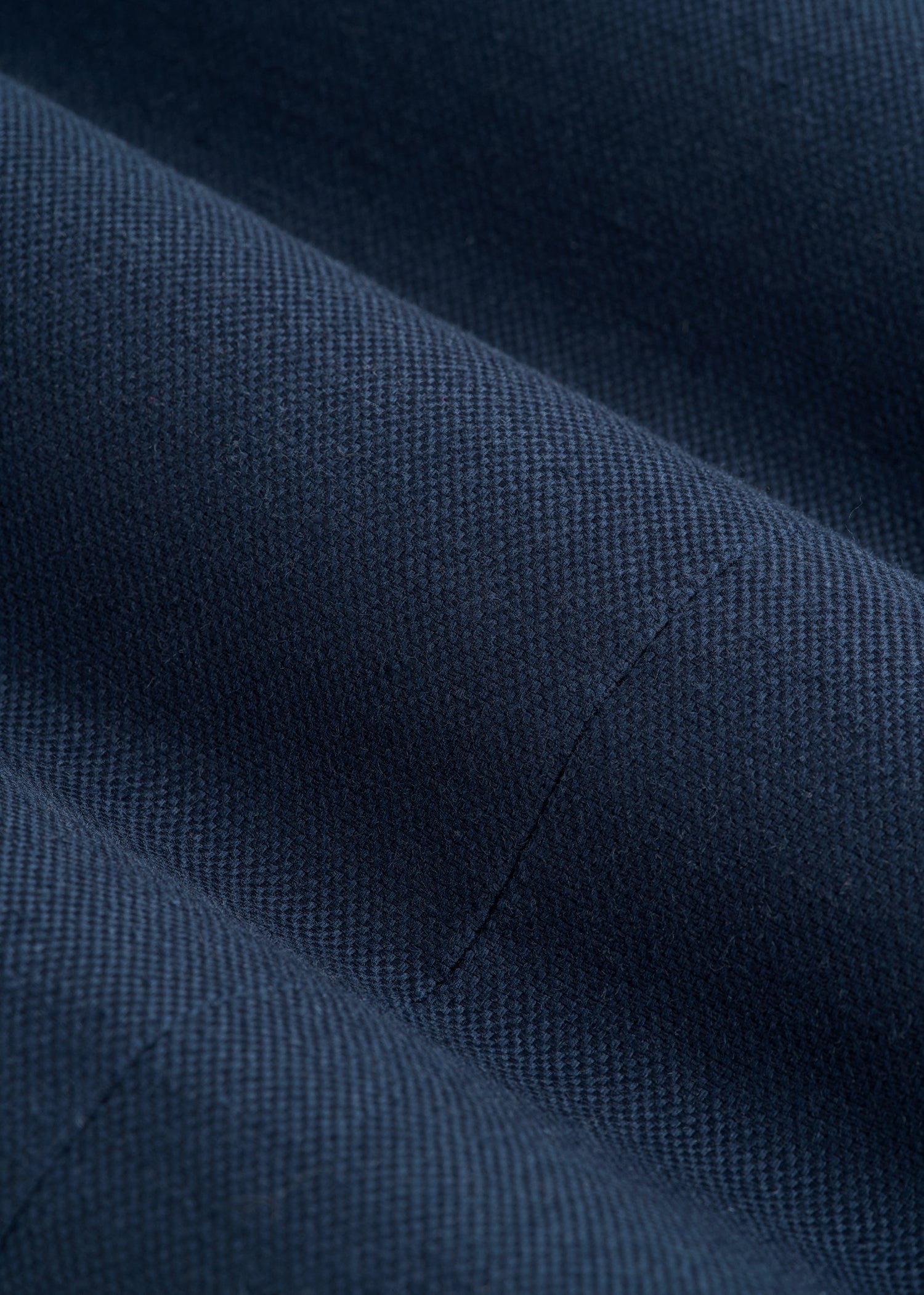 Stretch Cotton Linen Blend Blazer for Tall Men in Navy Blue