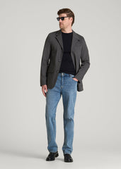Stretch Commuter Chino Sport Coat for Tall Men in Slate