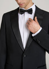 Tuxedo Jacket for Tall Men in Black
