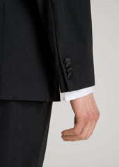 Tuxedo Jacket for Tall Men in Black