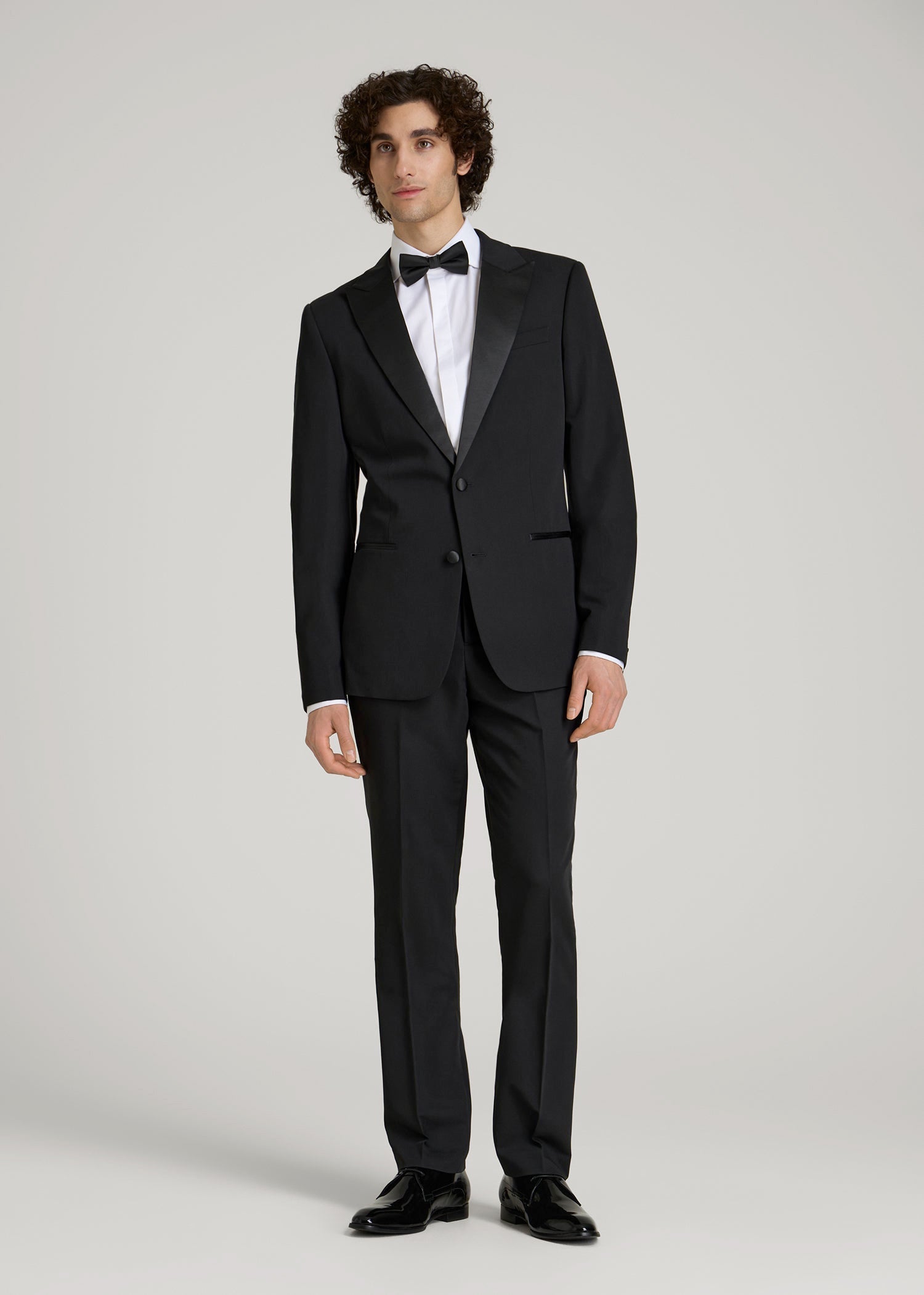Tuxedo Jacket for Tall Men in Black