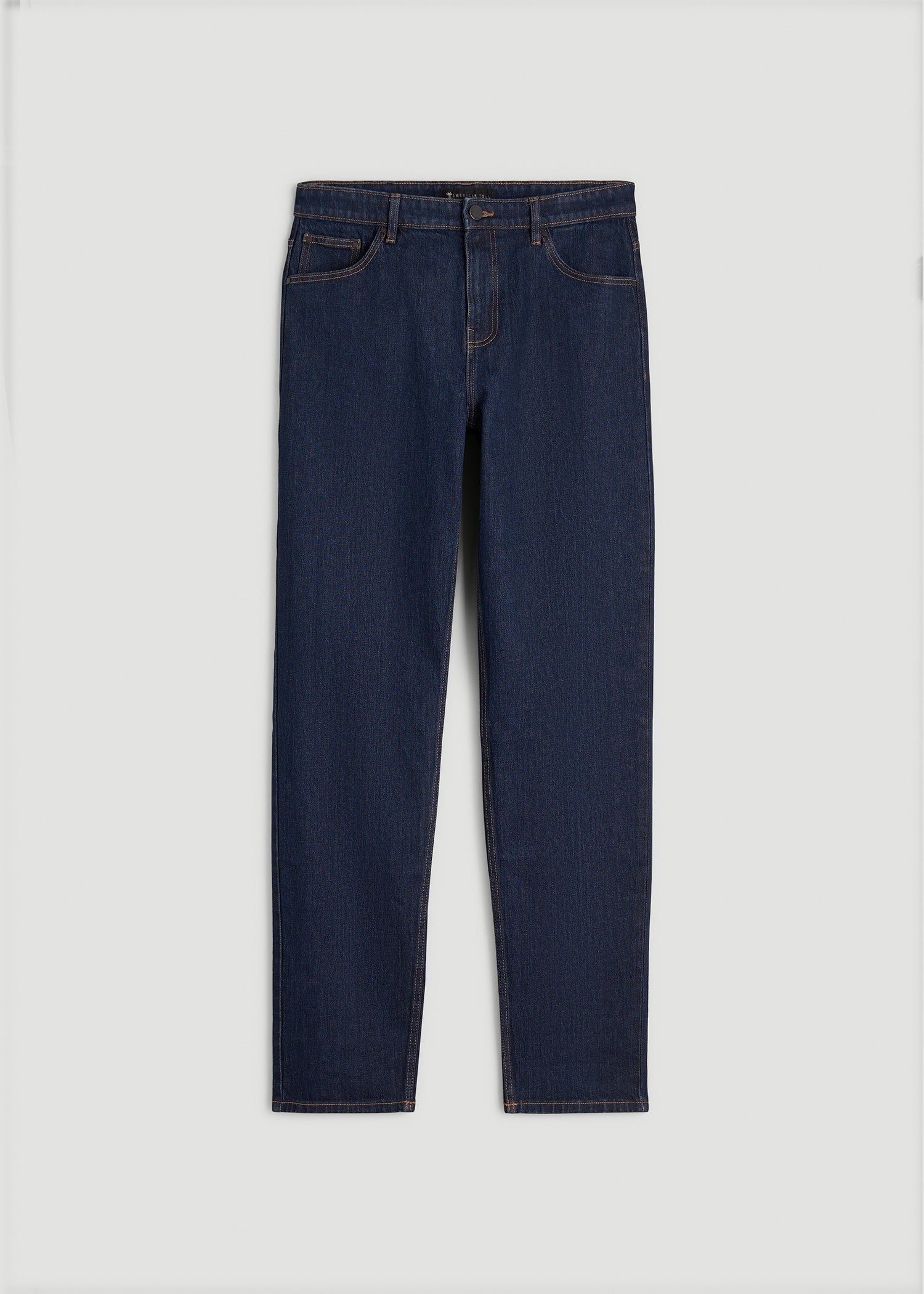 MILO Relaxed Tapered Fit Jeans for Tall Men in Deep Indigo Wash