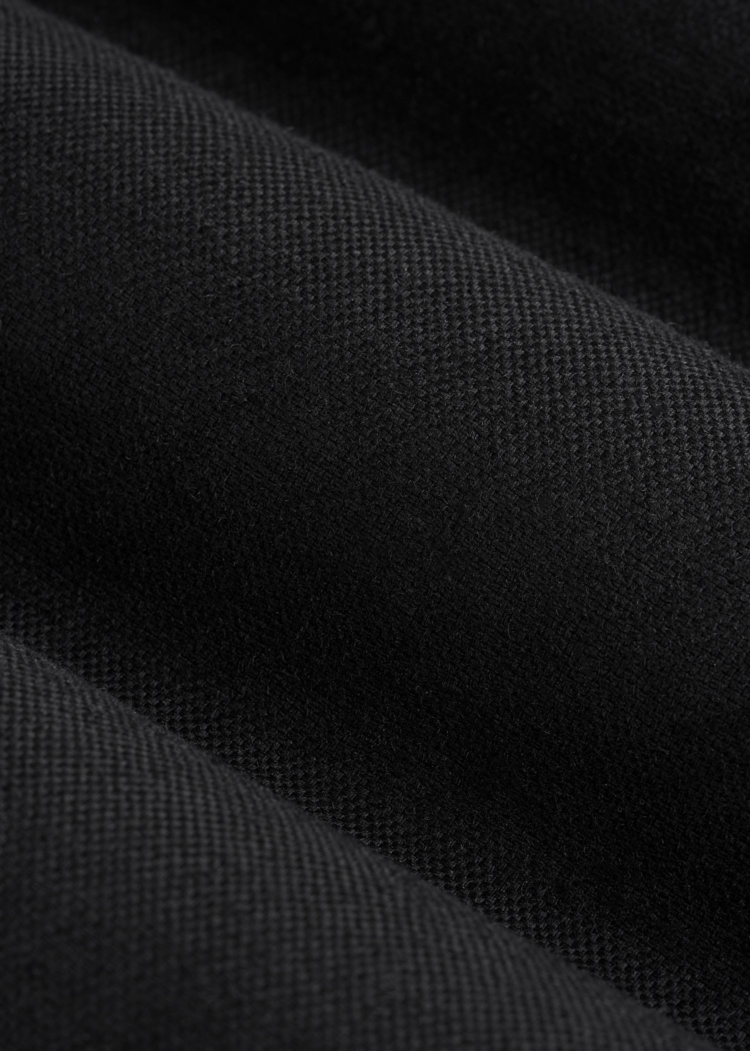 Stretch Cotton Linen Blend Pull-On Pants for Tall Men in Black
