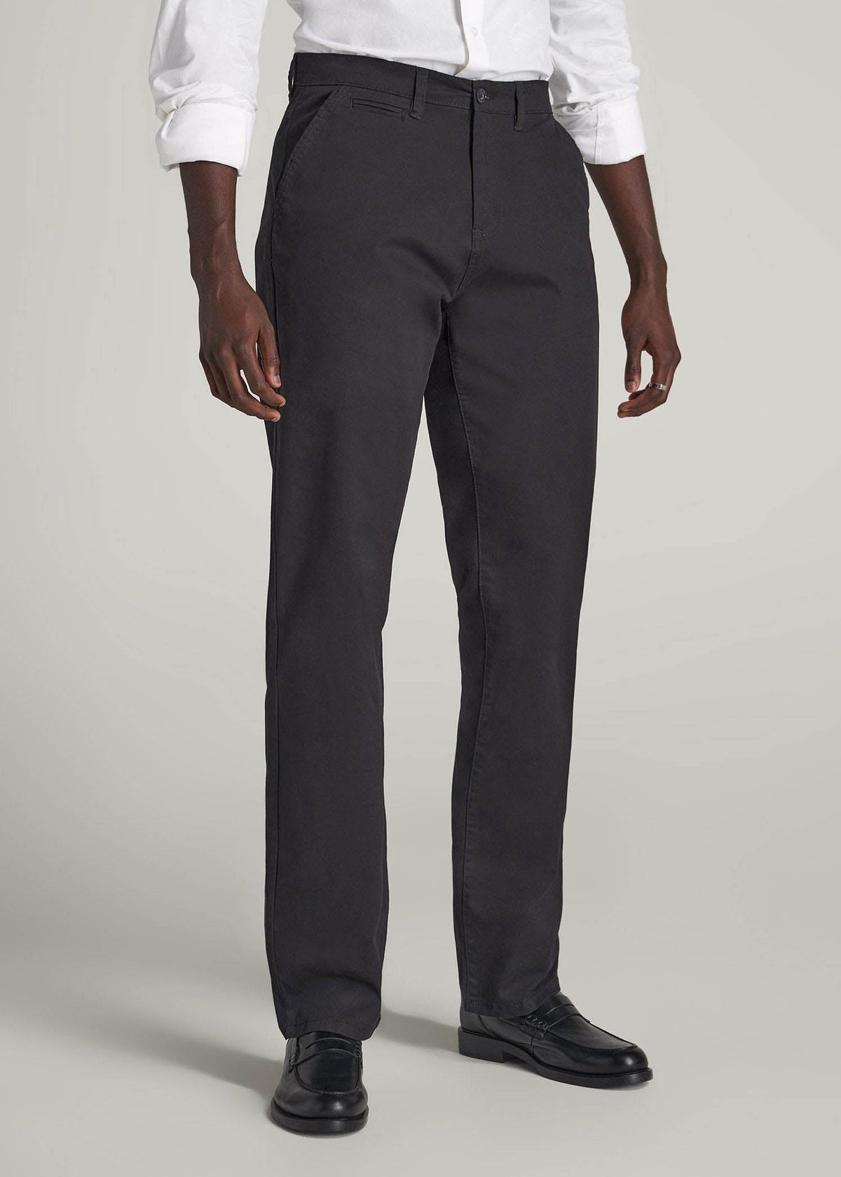 Mason RELAXED Chinos for Tall Men in Black