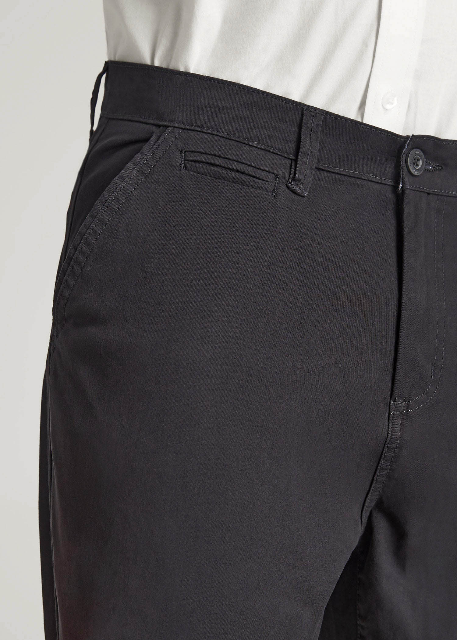 Mason RELAXED Chinos for Tall Men in Black