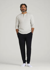 Sleep Joggers for Tall Men in Black