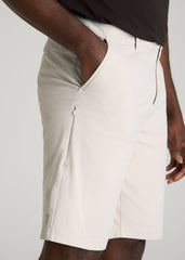 Traveler Chino Short 2.0 for Tall Men in Drywall Tan