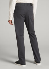 J1 STRAIGHT Leg Five-Pocket Pants for Tall Men in Iron Grey