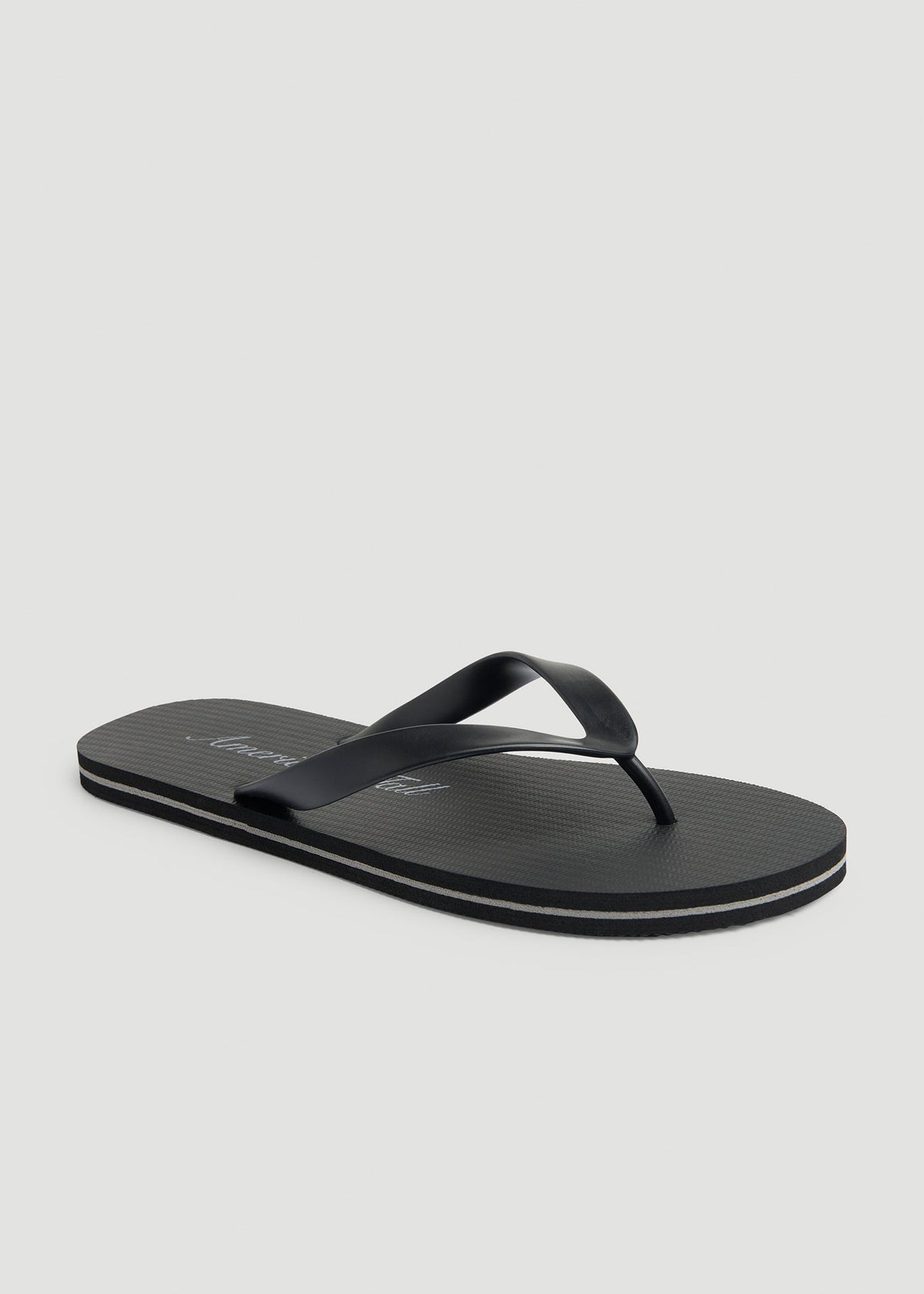 Men's Flip-Flop in Black/Grey