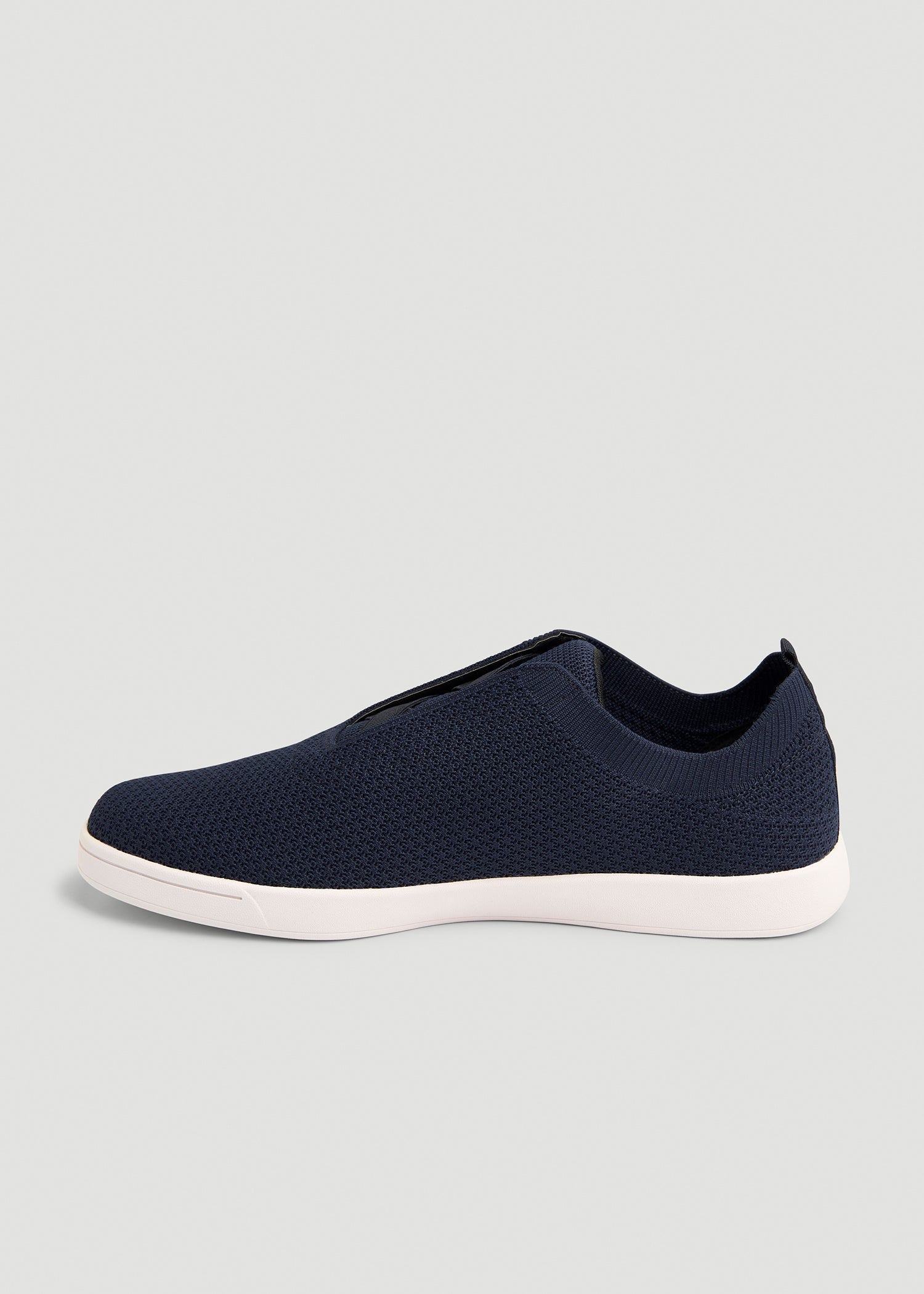 Lightweight Knit Sneakers for Tall Men in Navy