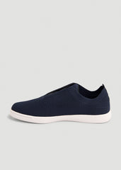 Lightweight Knit Sneakers for Tall Men in Navy