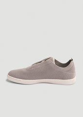 Lightweight Knit Sneakers for Tall Men in Moon Rock