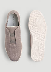 Lightweight Knit Sneakers for Tall Men in Moon Rock
