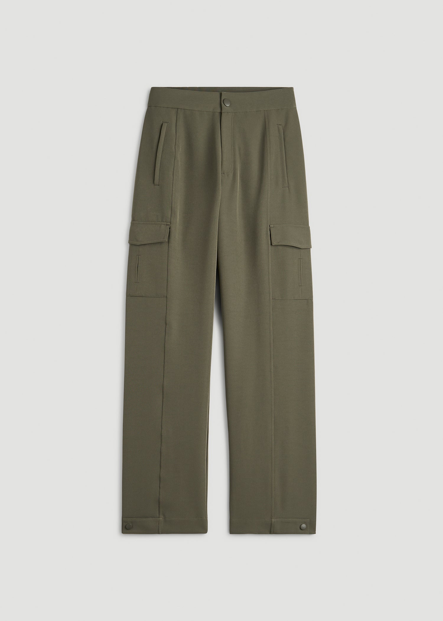 Traveler Cargo Pant for Tall Women in Olive