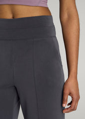 Soft Motion Wide Leg Ultra High Rise Pant for Tall Women in Charcoal Rinse