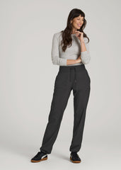High-Rise After Practice Pant for Tall Women in Black