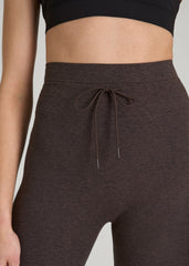 Ultra Soft Yoga Leggings for Tall Women in Espresso Mix