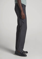J1 STRAIGHT Leg Chinos for Tall Men in Iron Grey