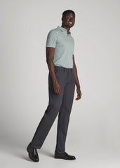 J1 STRAIGHT Leg Chinos for Tall Men in Iron Grey