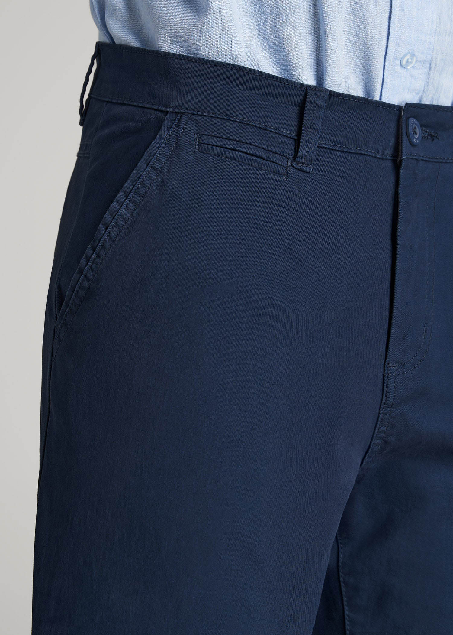 J1 STRAIGHT Leg Chinos for Tall Men in Marine Navy