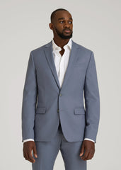 Suit Jacket for Tall Men in Blue Slate